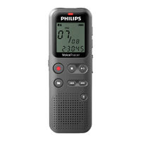 Philips VoiceTracer DVT1120 Manual Del Usuario