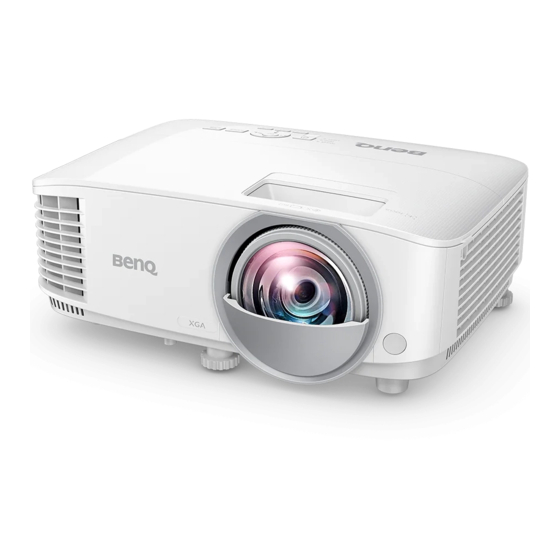 BenQ MX825STH Manual Del Usuario