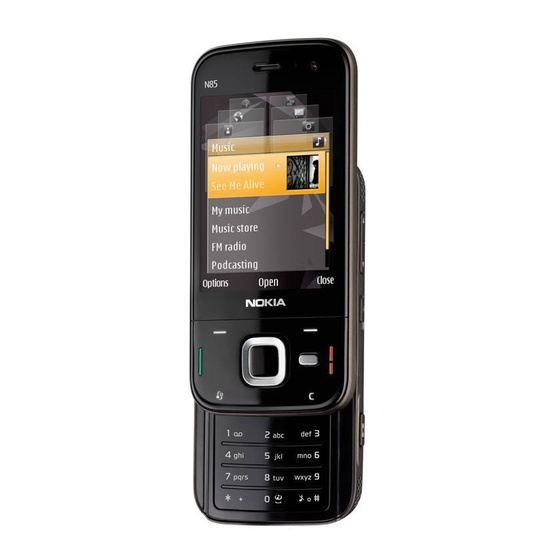 Nokia N85 Manual Del Usuario