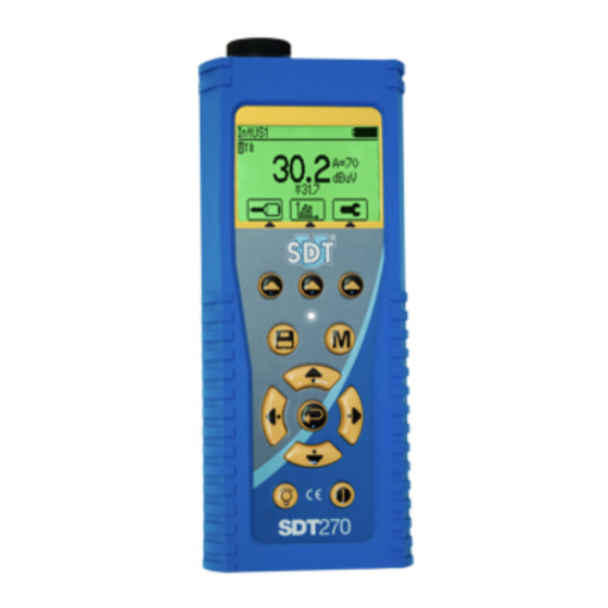 SDT STD270 Instrucciones De Uso