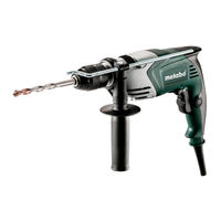 Metabo SBE 610 Instrucciones De Manejo