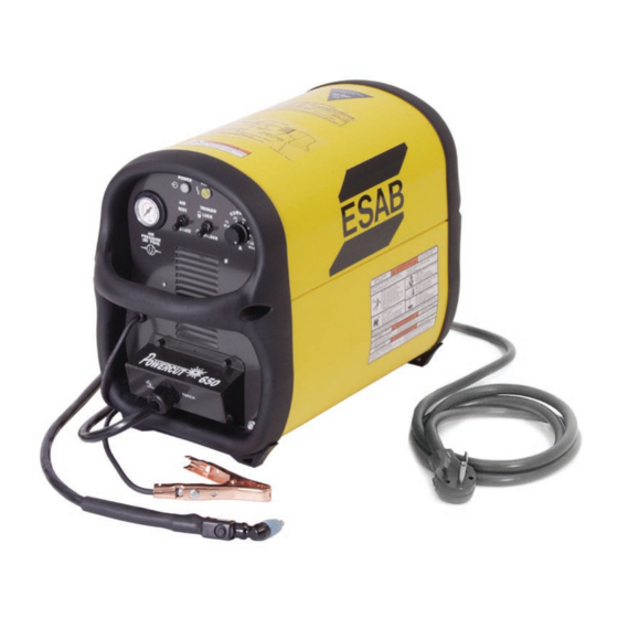 ESAB Powercut 650 Manual De Instrucciones