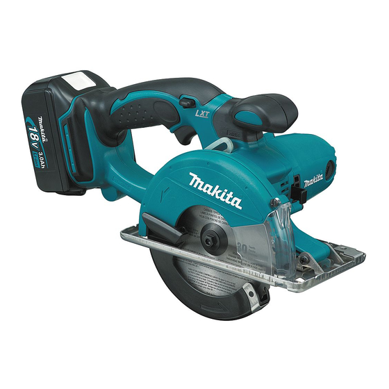 Makita BCS550 Manual De Instrucciones