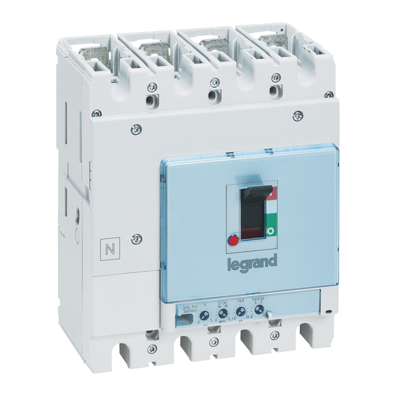 LEGRAND DPX 250 RCX Instrucciones