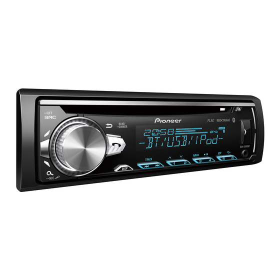 Pioneer DEH-S5000BT Manual De Instrucciones