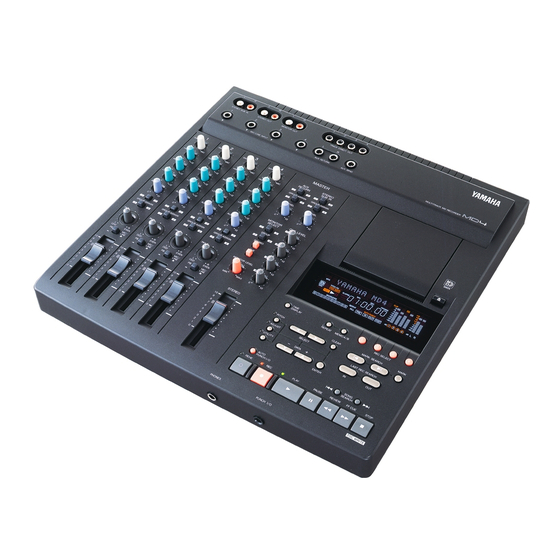 Yamaha MD4 Manual Del Propietário