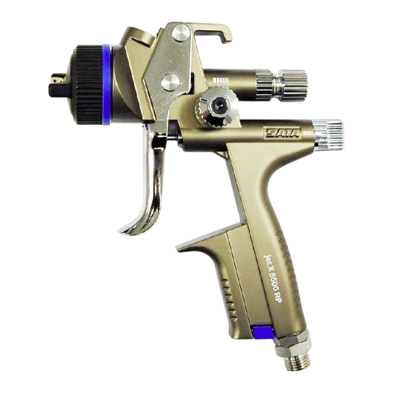 SATA SATAjet X 5500 RP Instrucciones De Servicio