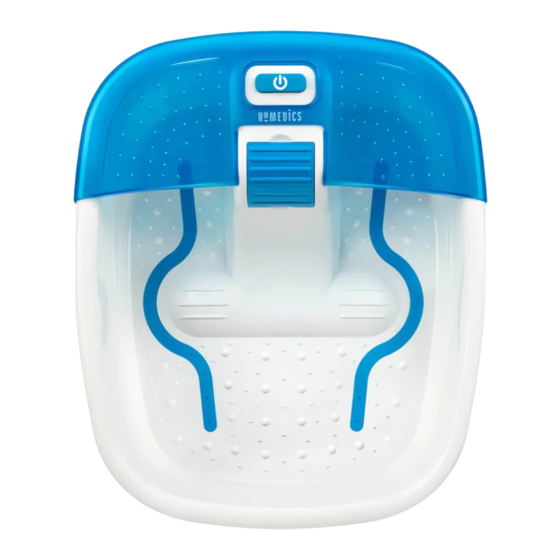 HoMedics FB-50J-1PK Manual Del Usuario