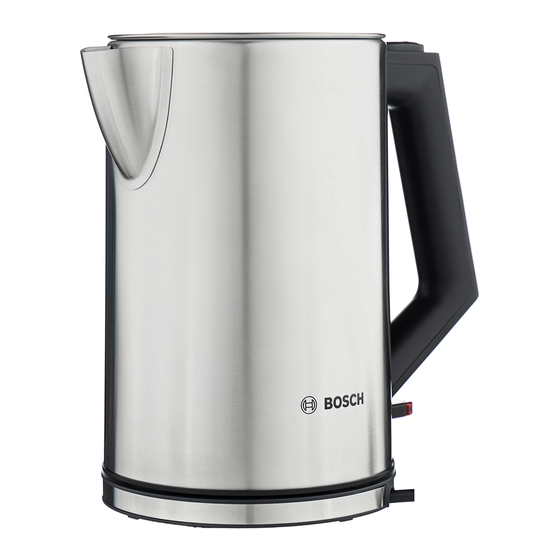 Bosch TWK71 Serie Instrucciones De Uso
