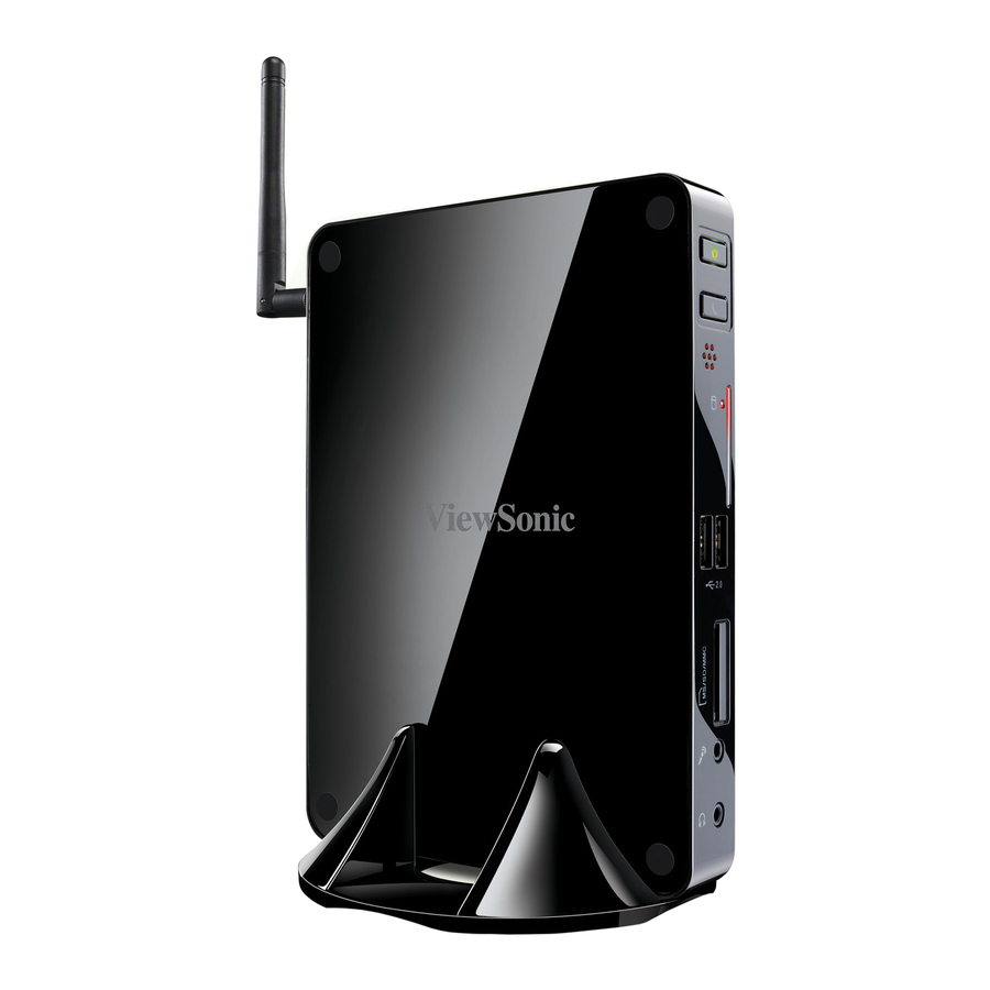 ViewSonic VOT133 Guia Del Usuario