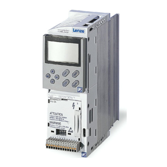 Lenze Global Drive 8200 vector Serie Manuales