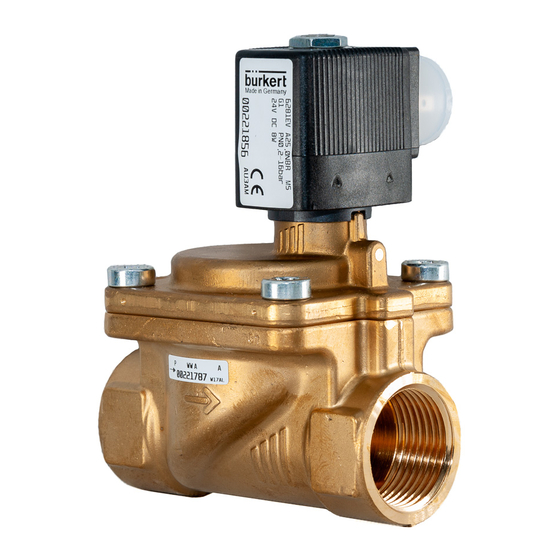 Burkert 5281 Manual De Instrucciones