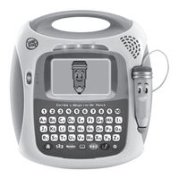 LeapFrog Alfabeto interactivo tactil-Escribe y dibuja con Mr. Pencil Manual De Instrucciones