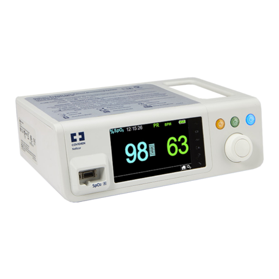 Covidien Nellcor PM100N Guía De Uso Doméstico