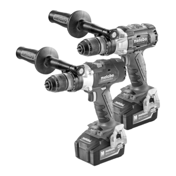 Metabo BS 18 LTX BL I Manual Original