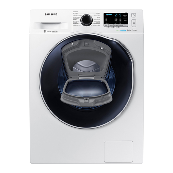 Samsung WD80K5 Serie Manual Del Usuario