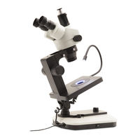 OPTIKA MICROSCOPES OPTIGEM Manual De Instrucciones