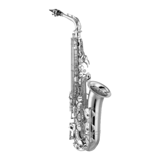 Yamaha Saxofón Manuales