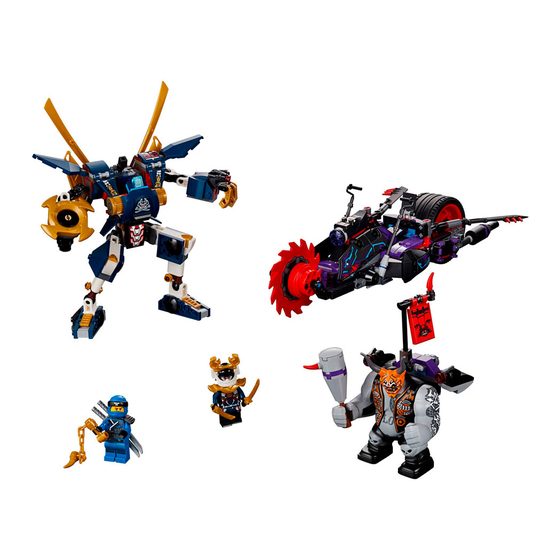 LEGO NINJAGO Masters of Spinjitzu 70642 Manual Del Usuario