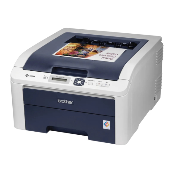 Brother HL-3040CN Guia Del Usuario