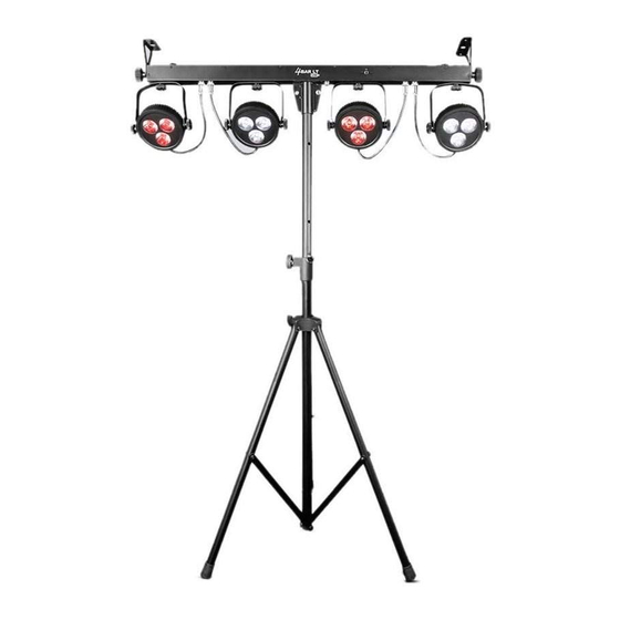 Chauvet DJ 4Bar LT USB Guía De Referencia Rápida