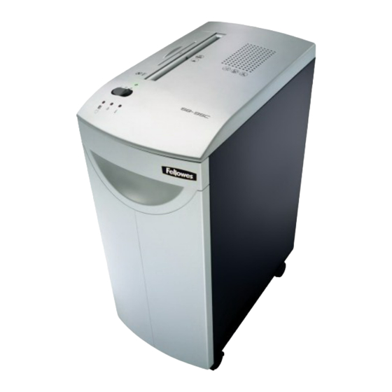 Fellowes SB-95C Manuales