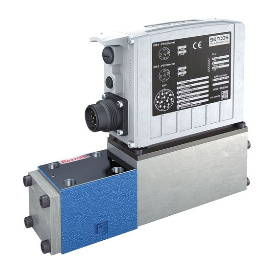 Bosch Rexroth 4WRPDH Manual Del Usuario