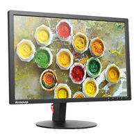 Lenovo ThinkVision T2254pC 61BA Guia Del Usuario