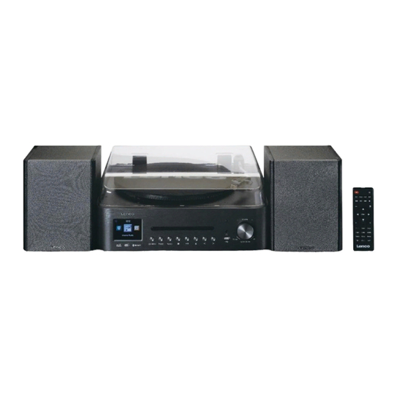 Lenco MC-460BK Manual Del Usuario