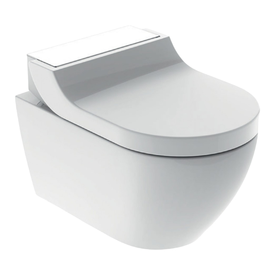 geberit AquaClean Tuma Classic Manual De Instrucciones