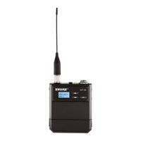Shure Axient AXT 100 Guía De Usuario