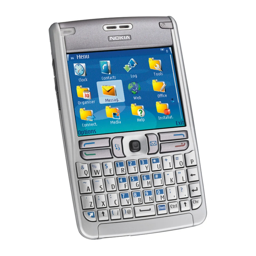 Nokia E62 Manual Del Usuario