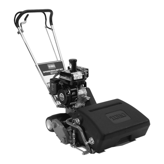 Toro GREENSMASTER 500 Manual Del Operador