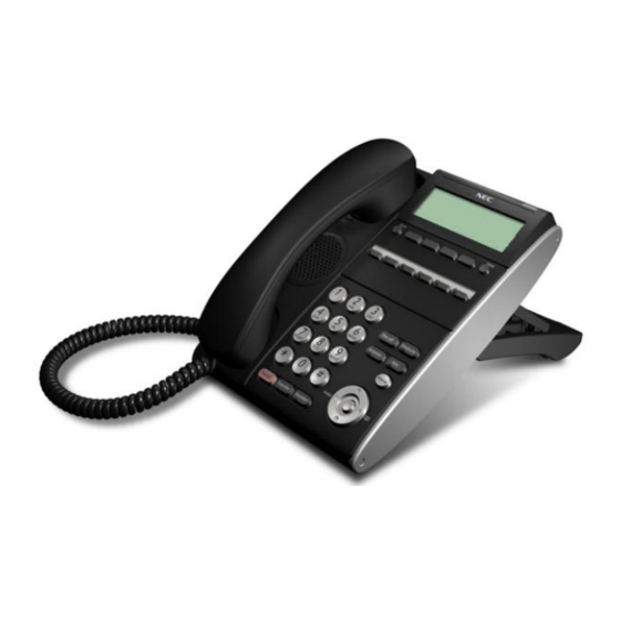 NEC DT710 Guía Rápida De Usuario