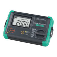 Kyoritsu Electrical Instruments Works KEW4105DL Manual De Instrucciones