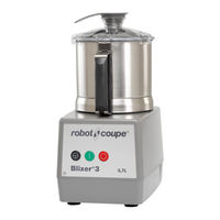 Robot Coupe Blixer 4 A Serie Manual De Instrucciones