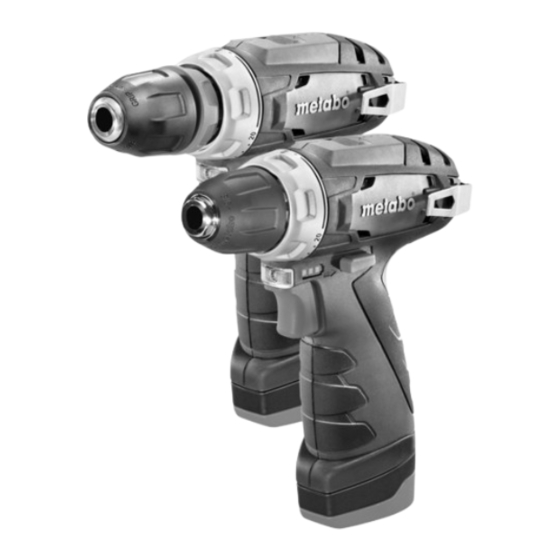 Metabo PowerMaxx BS Instrucciones De Montaje