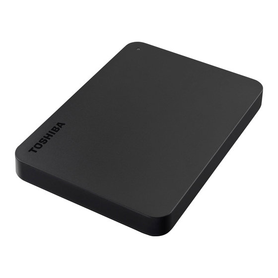 Toshiba Canvio Basics Manual De Instrucciones