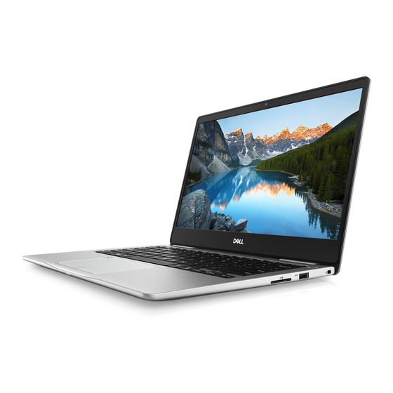 Dell Inspiron 13 7000 Serie Configuración Y Especificaciones