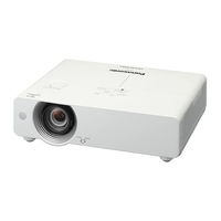 Panasonic PT-VW431DE Instrucciones De Operación