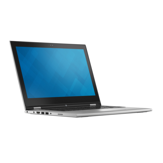 Dell Inspiron 13 7000 Serie Manual De Instrucciones