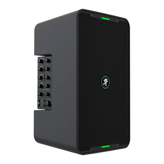 Mackie SHOWBOX Guia De Inicio Rapido