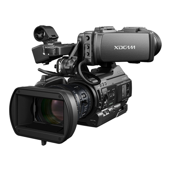 Sony PMW-300K1 Manual De Instrucciones