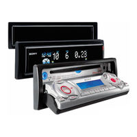 Sony CDX-M750 Manual De Instrucciones