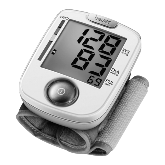 Beurer BC 44 Manual De Instrucciones