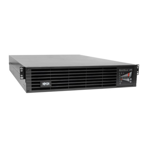 Tripp-Lite SU3000RTXL2U Manual Del Propietário