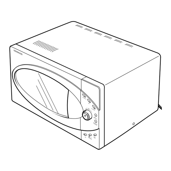 Kenwood MW761E Manual Del Usuario