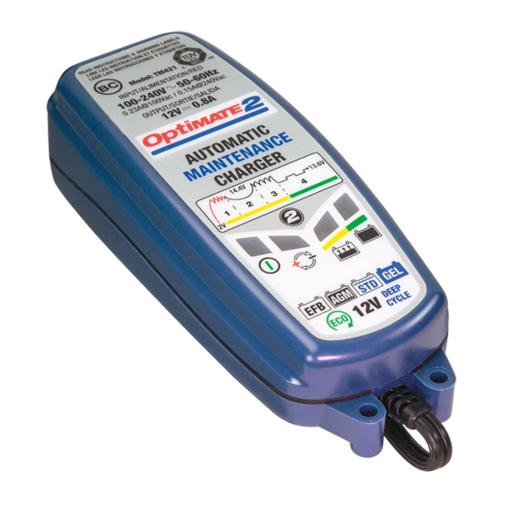 TecMate OPTIMATE 2 TM420 Modo De Empleo
