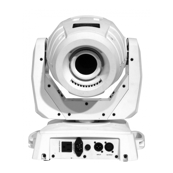 Chauvet DJ Intimidator Spot LED 350 Guía De Referencia Rápida
