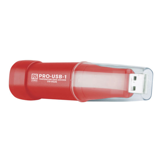 RS Pro PRO-USB-1 Manual De Instrucciones